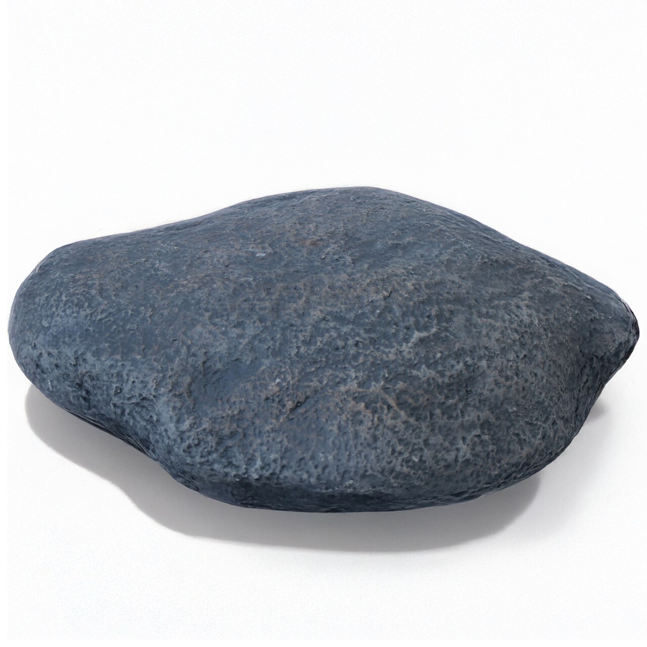 Decorative Outdoor Weather-Resistant Artistic Artificial Faux Stone Rock, Garden Patio Granite Grey Fiberglass Stone